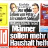 2019_01_18 Wolfgang Schäuble fordert - Männer sollen mehr im Haushalt helfen!